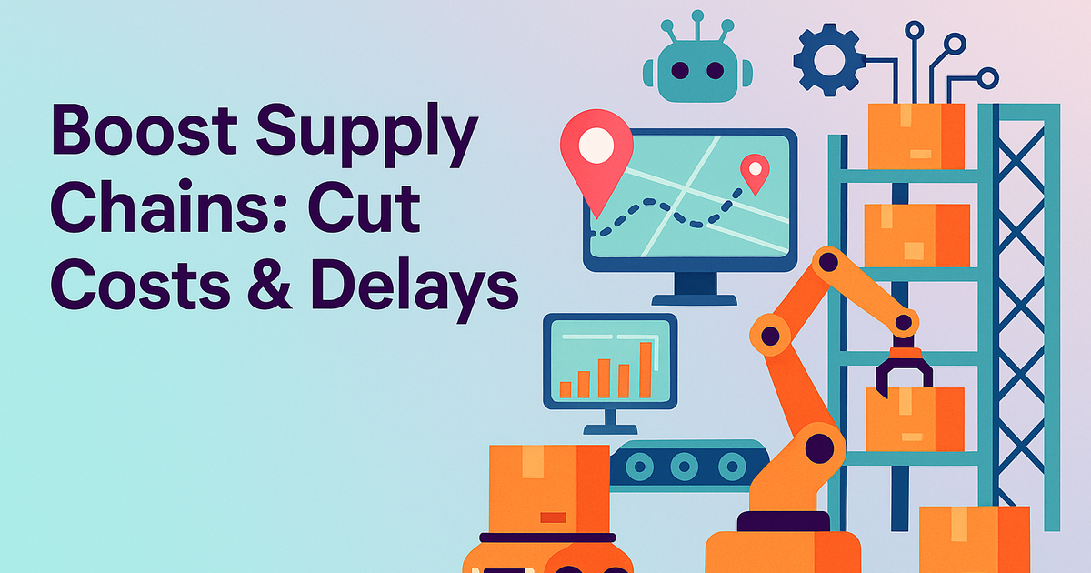 Leveraging Automation Technologies in Logistics: Boosting Efficiency, Reducing Costs, and Enabling Real-Time Supply Chain Management
